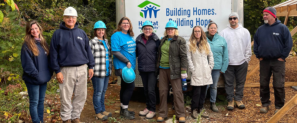 Tree of Life at a Habitat for Humanity build
