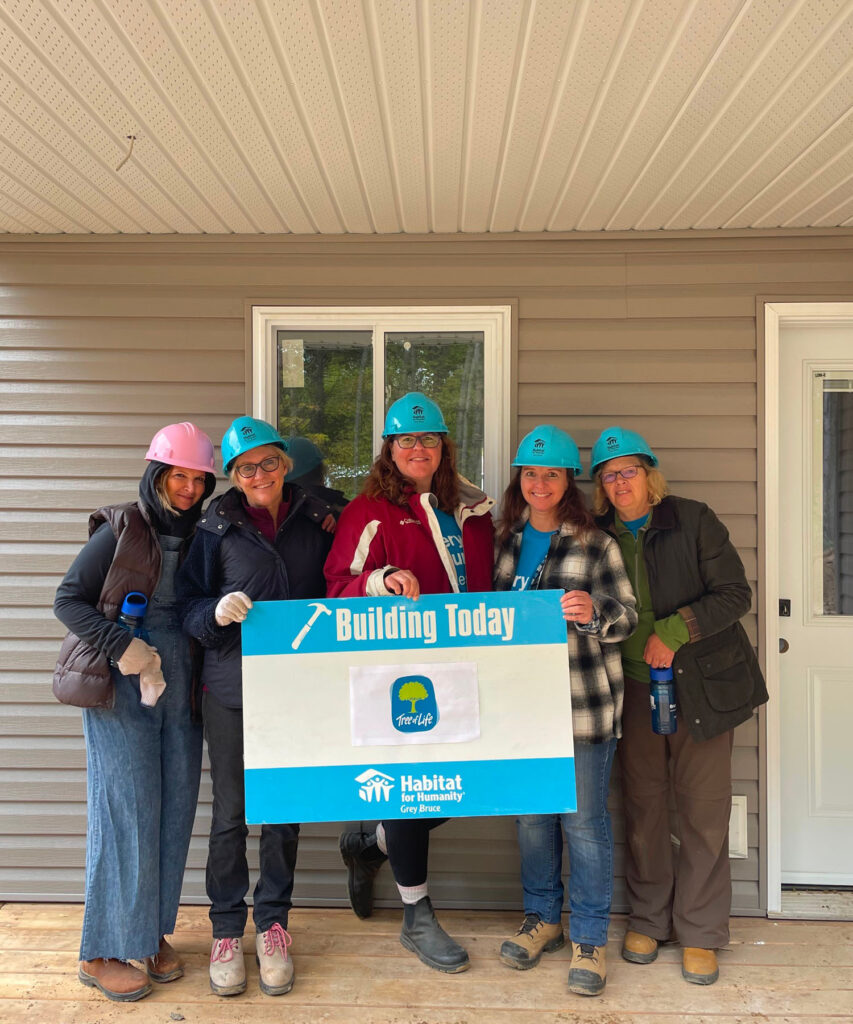 Tree of Life at a Habitat for Humanity build